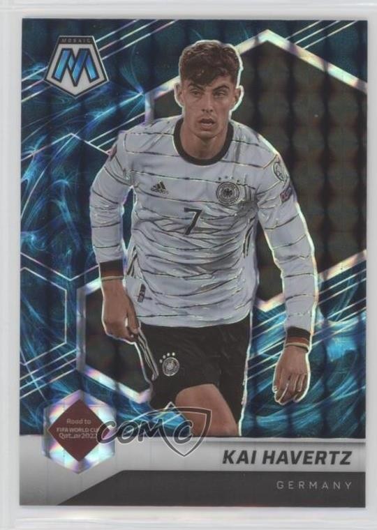 2021-22 Panini Mosaic FIFA Road to World Cup Genesis Prizm Kai Havertz #64 1l42