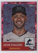 2022 Topps Chrome Platinum Anniversary 69/100 Jacob Stallings #92 15kw