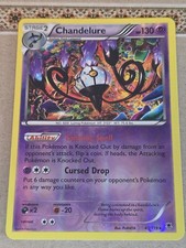 Pokemon TCG - Chandelure REVERSE FOIL - Phantom Forces 43/119 - EX