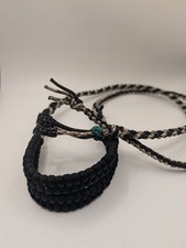 26in Handmade Paracord Balearic Shepherd Sling Black Camo