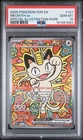 2026 POKEMON POR EN-PERFECT ORDER 121 SPECIAL ILLUSTRATION RARE MEOWTH EX PSA 10