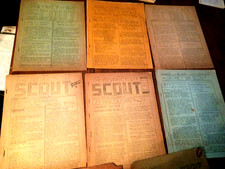 BOY SCOUT SEA LETTER Lot PALO ALTO CA District SIX 1938 1939 5 piece