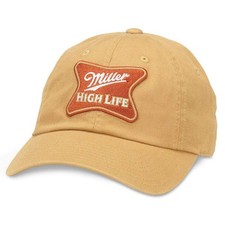 Miller High Life Beer Ballpark Adjustable Baseball Dad Hat