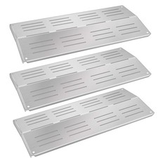 BBQ Gas Grill Parts, Stainless Steel Grill Heat Plates Burner Cover Heat Shie...