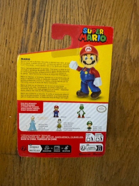 Mario Jakks Pacific World of Nintendo Super Mario Mini Figure 2026