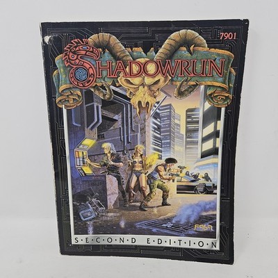 Shadowrun Second Edition Core Rulebook - Shadowrun - FASA 7901 - VG