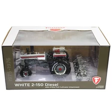 SpecCast Chase 1/16 White 2-150 Diesel 4-Row Cultivator 2025 Firestone Cust-2124