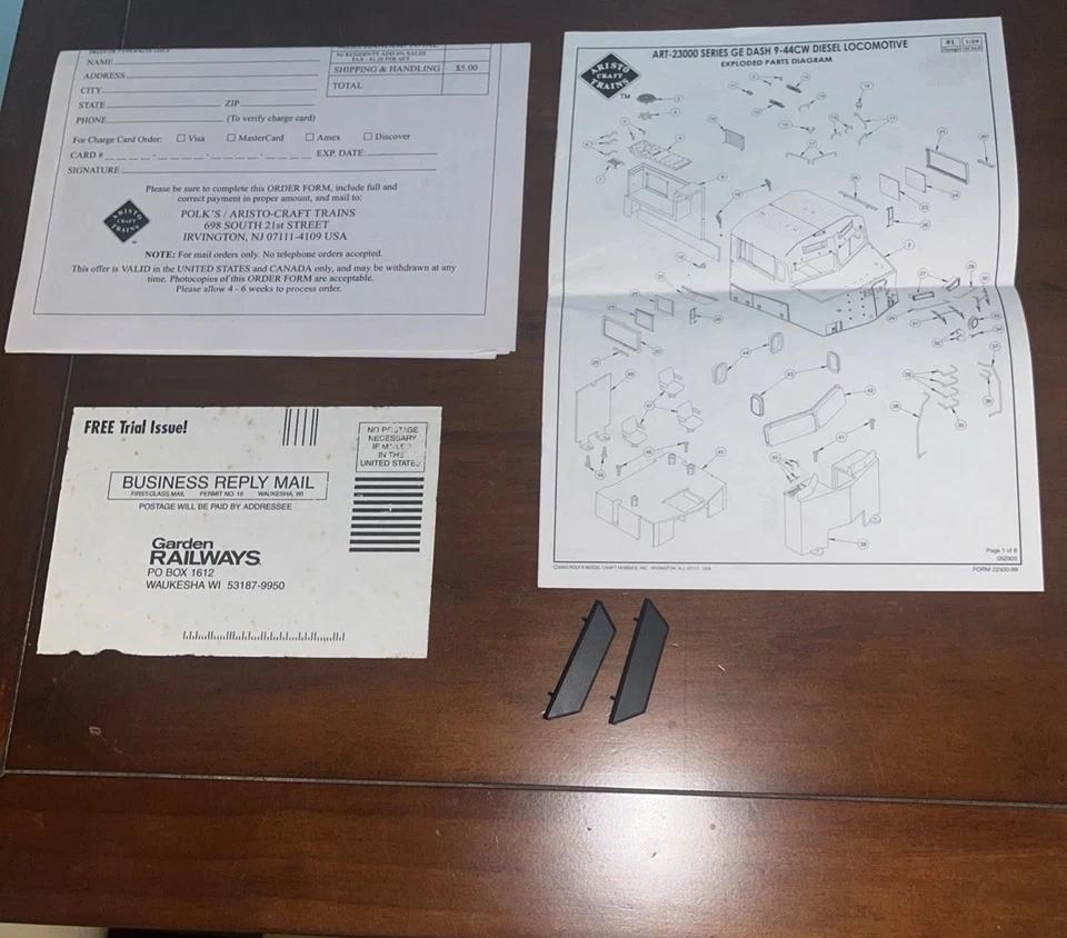 ARISTO-CRAFT ART-23006-A G GAUGE DASH-9 NORFOLK SOUTHERN #9745, DCC/SND READY OB - Image 4 of 4