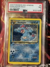 2000 POKEMON NEO GENESIS 1ST EDITION #5 FERALIGATR-HOLO PSA 7 on eBay