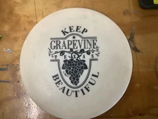 Innova DX Rancho Roc 169 gram golf disc patent# Keep Grapevine Beautiful stamp