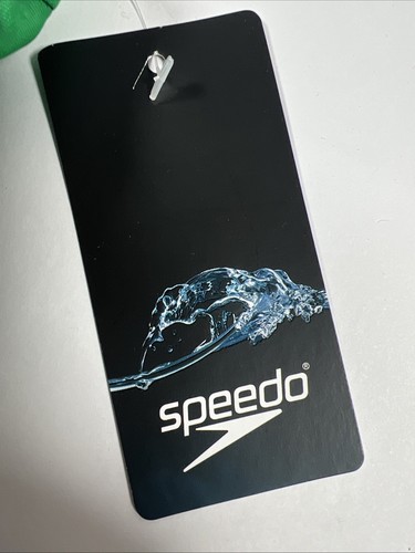 Speedo Swimsuit Race Maze Jammer Boys Youth Swim Competitive 22 Black Green NWT - Picture 5 of 7