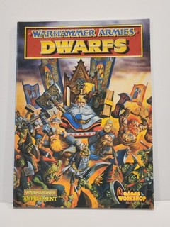 Warhammer/ Age of Sigmar Dwarfs/Dwarves Dwarfs Codex OOP 1993 4th ed
