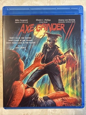 Axe Grinder 2 (Blu-ray, 2019) | Indie Slasher Horror Sequel