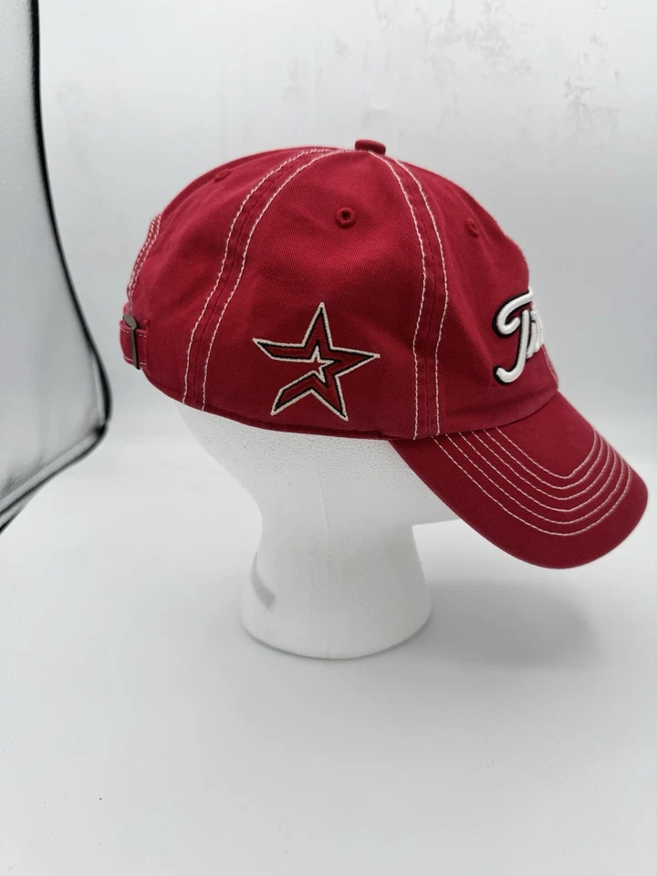 Titleist Houston Astros Contrast Stitch Adjustable MLB Team Golf Hat Cap NEW - Image 2 of 4