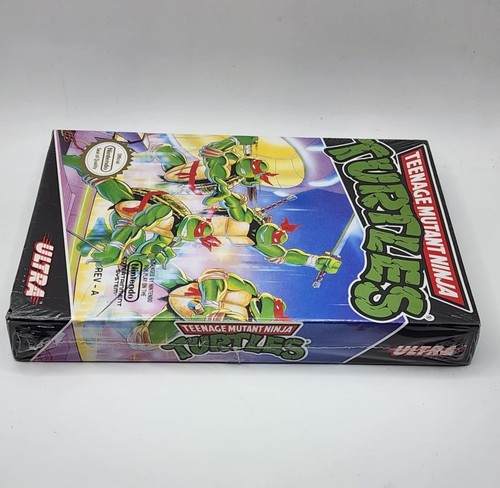 TMNT Teenage Muntant Ninja Turtles Nintendo NES SEALED Brand New 1989 Vintage - Picture 6 of 7