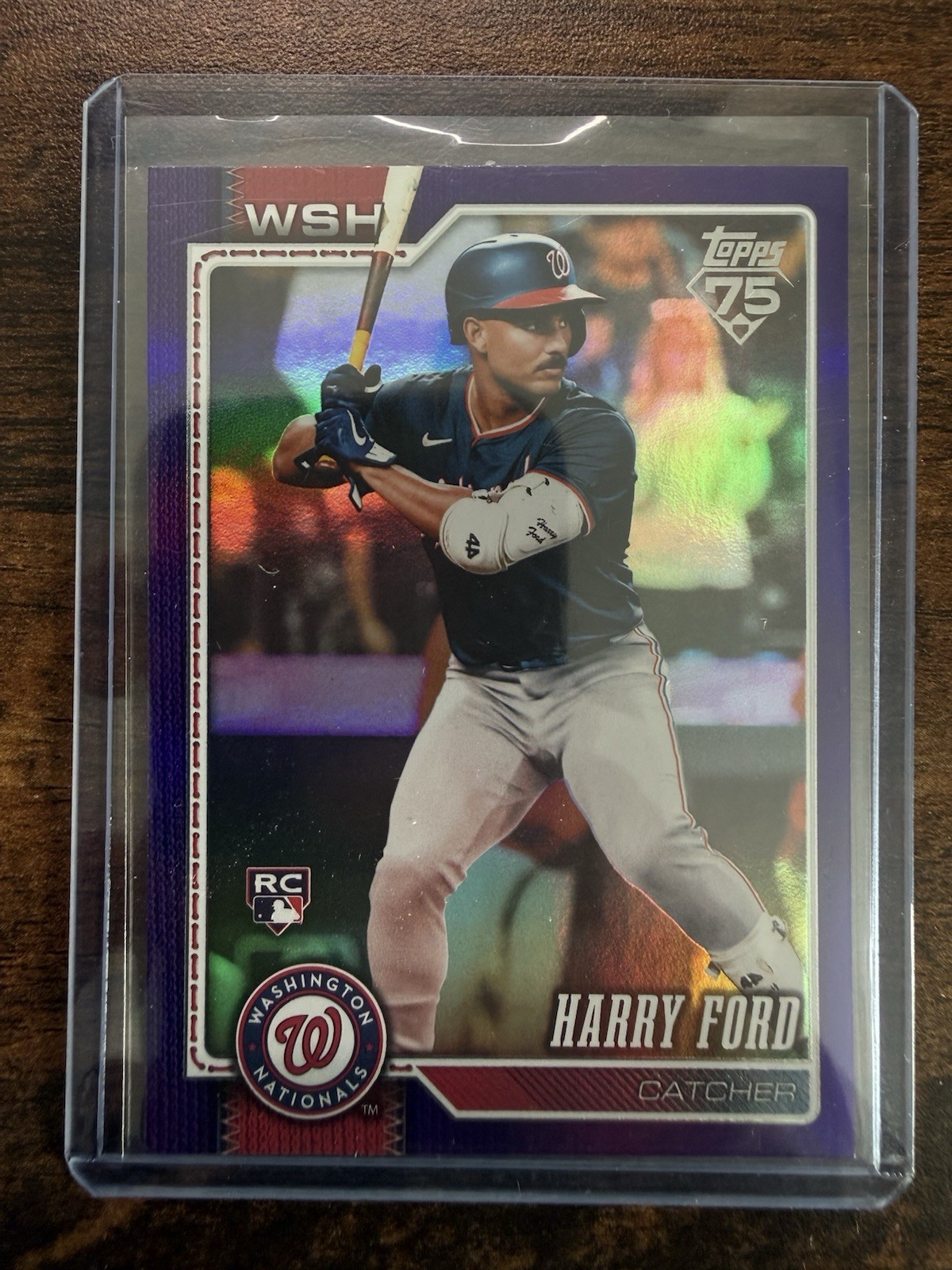2026 Topps Series 2 Purple Harry Ford RC /250 Nationals