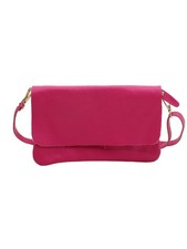 Borsa donna Borse In Pelle rosa 100% altra tracolla