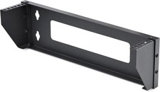 StarTech.com 2U Vertical Wall-Mount Bracket for 19inch Rack 2U, Black