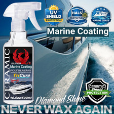 MARINE CERAMIC COATING LONG LASTING ALL SURFACE TRICURE BOAT GEL COAT PROTECTION