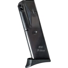 Mec-Gar 10-Round Magazine for Beretta 92 Compact 9mm MGPB92C10B Blued Coating