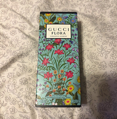 Gucci Flora Gorgeous Jasmine Eau de Parfum Spray, Regular Size 3.3 fl oz