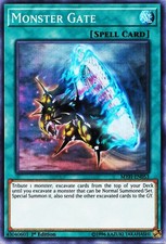 Yu-Gi-Oh TCG MYFI-DE053 SR Monster Gate Mystic Fighters
