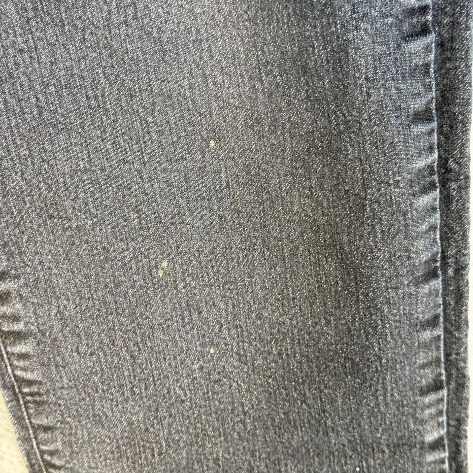 Pantalones de mezclilla Guess Jeans para hombre 36x30 negros grises Lincoln ajustados rectos de 5 bolsillos Foto 4 de 4