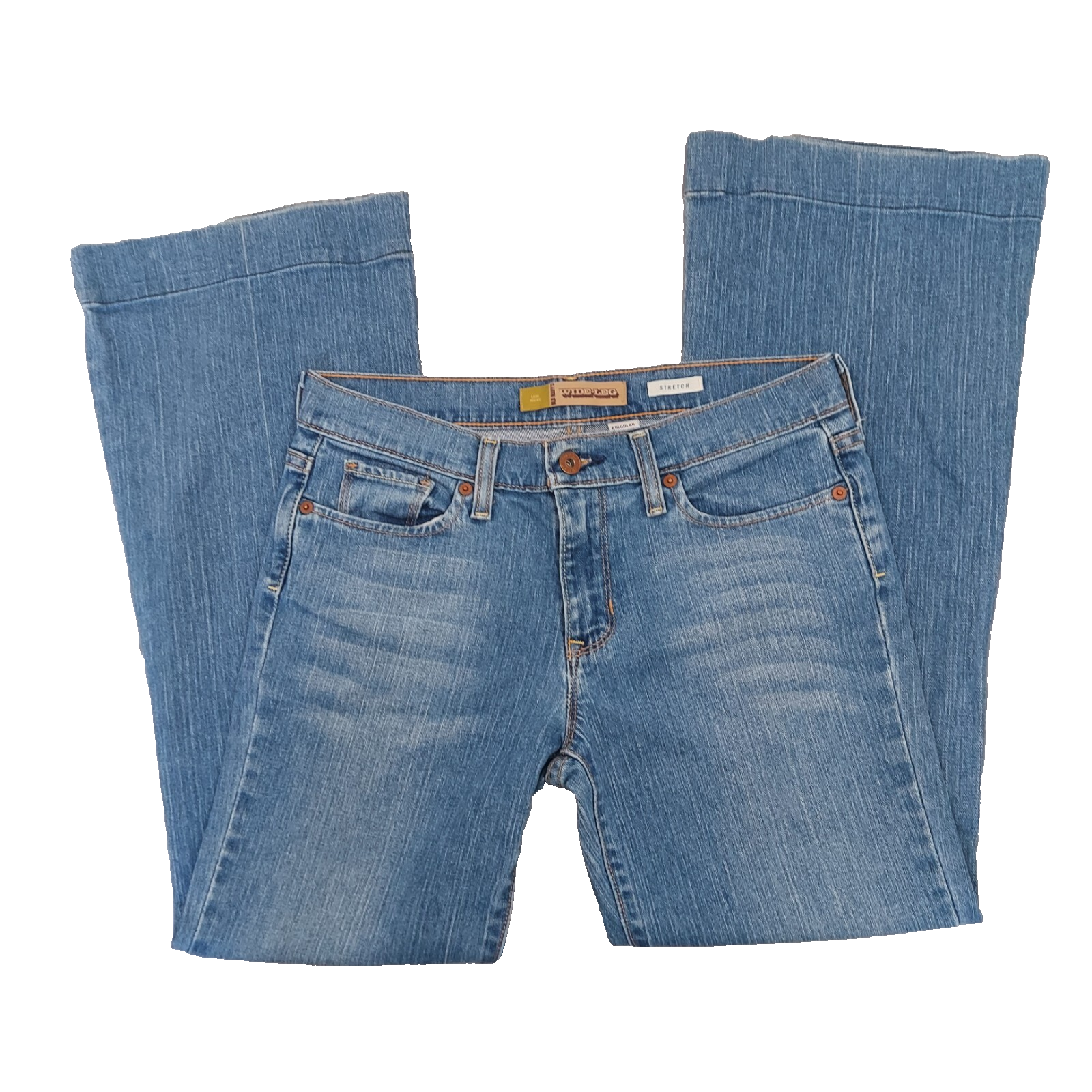 Vintage Y2K OLD NAVY Low Waist Wide Leg Boot Cut Jeans