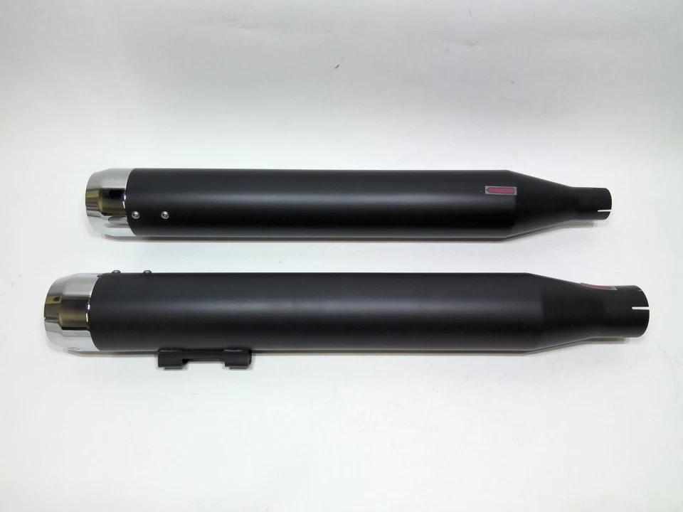 LA Chopper 2017 up Harley Touring Tru Power 4" silenciador negro cromo LA-1194-04 Foto 4 de 4