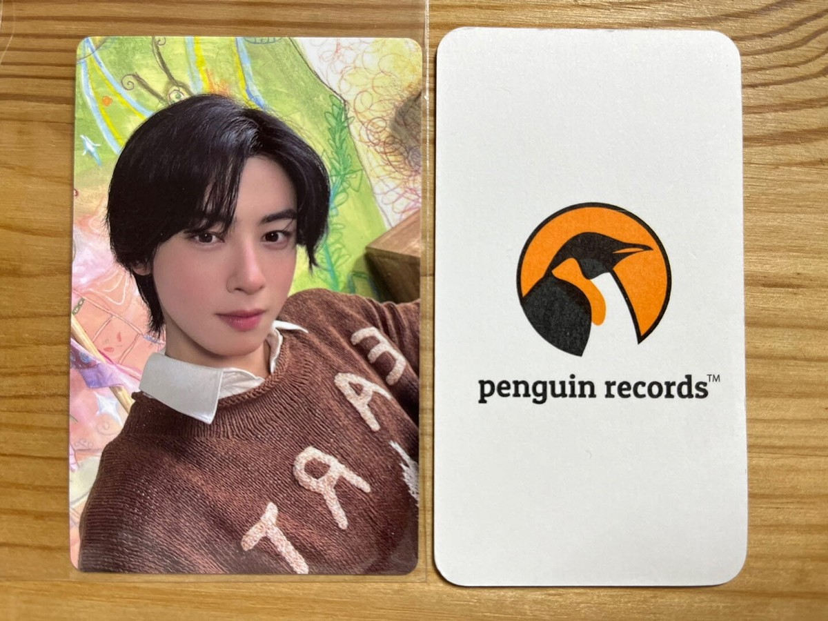 ASTRO CHA EUNWOO - 1st Mini ENTITY SOUNDWAVE POB PHOTO CARD EACH