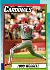 1990 Topps - #95 Todd Worrell