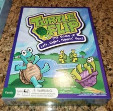 Turtle Flip Family Board Game – Cards Move Left and Right NEW