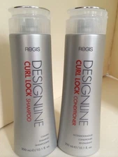 NEW REGIS Designline Design Line CURL LOCK SHAMPOO And CONDITIONER 10.1 Oz Each