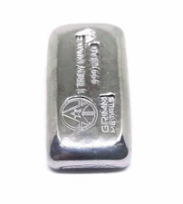 1 Troy Ounce .999 Fine Lead Bullion Bar - Hand Poured & Stamped - Grimm Metals