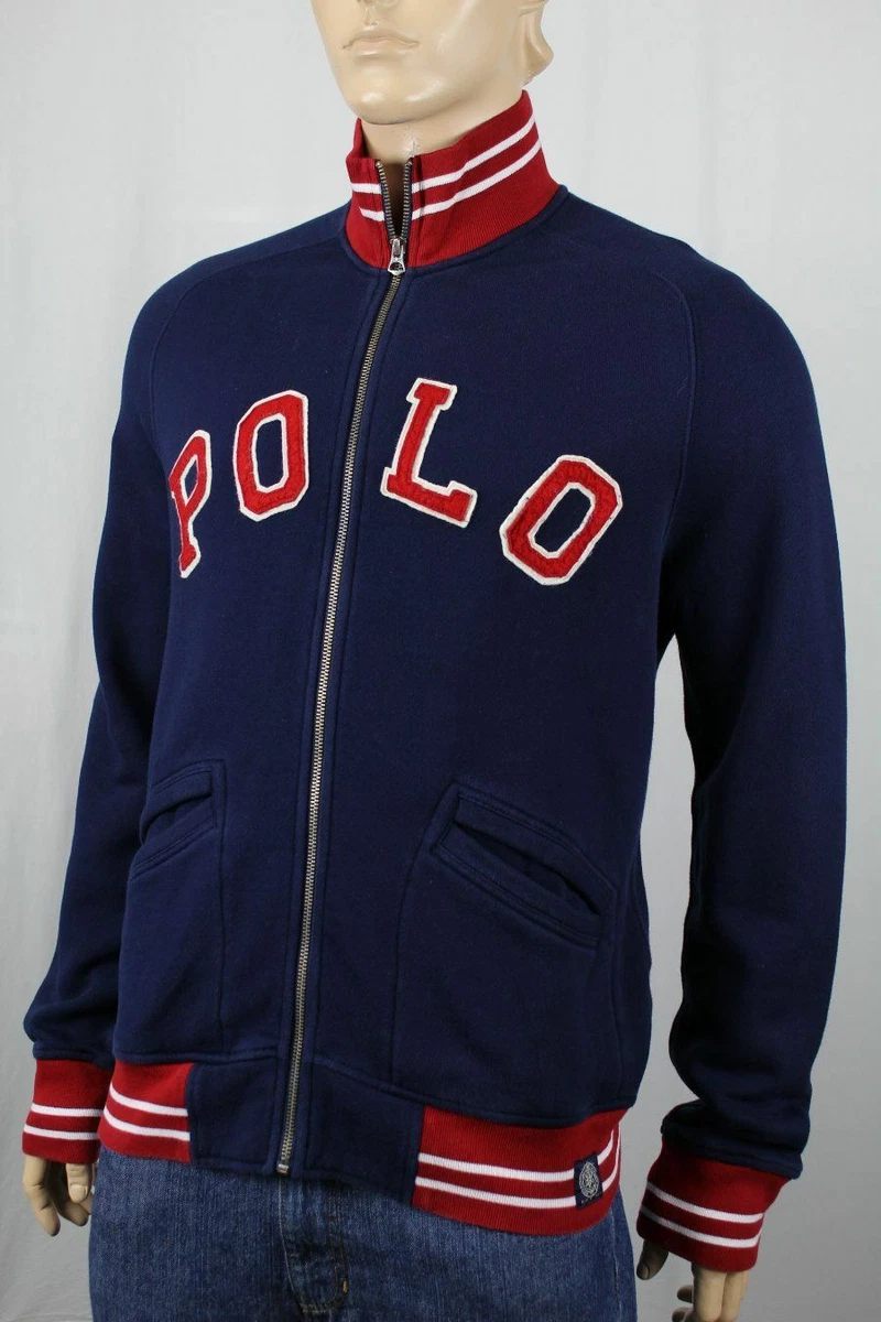 Navy blue shop sweat jacket
