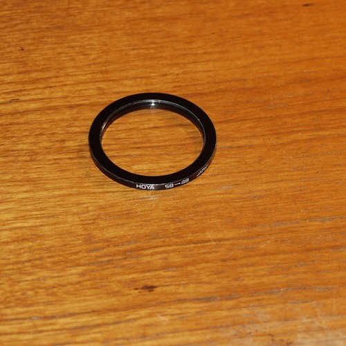 58/49 HOYA Step Down stepping ring 58-49mm 58mm to 49mm made in JAPAN - Picture 3 of 3