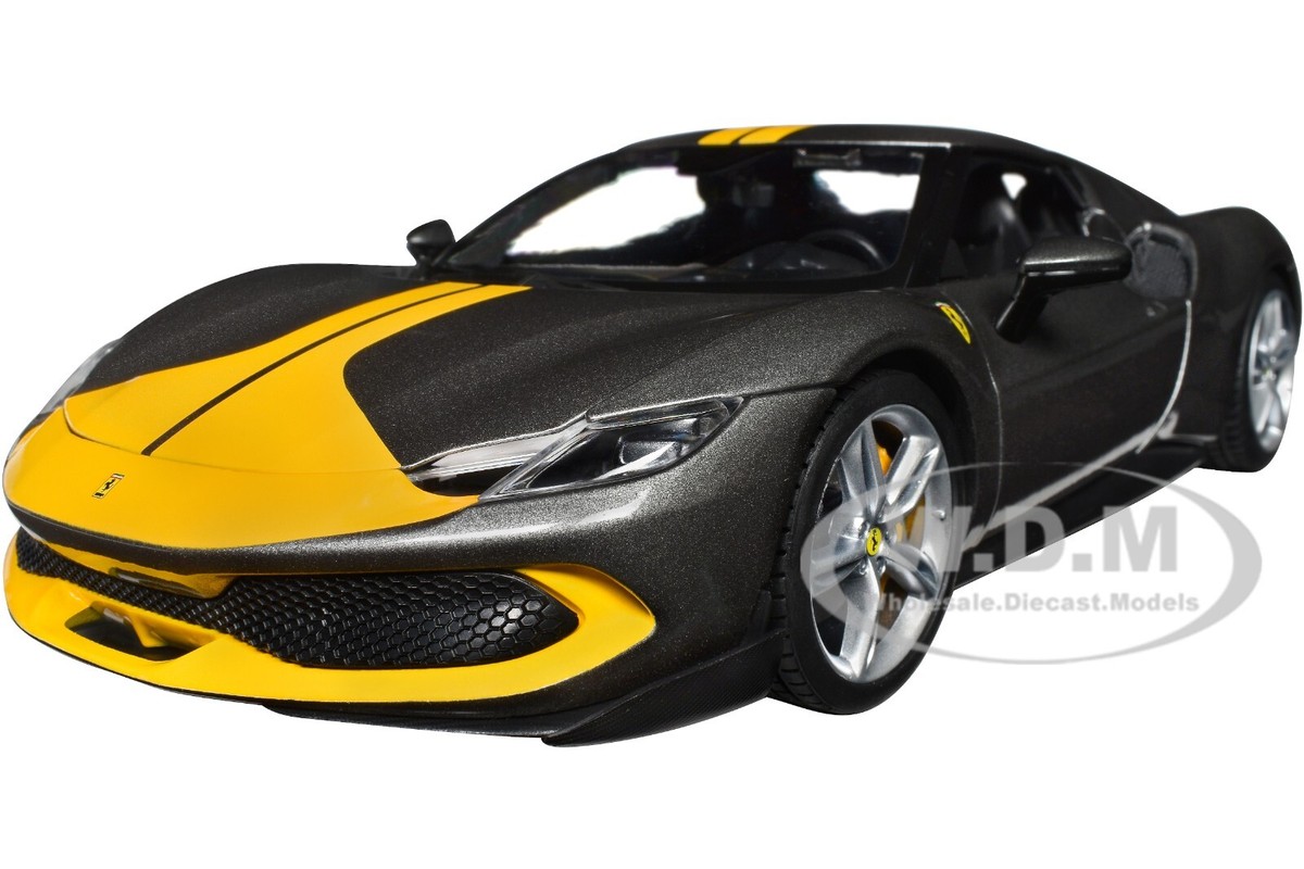 Bburago 1/18 Ferrari 296 GTB フェラーリ Amazon.com: Bburago 1/18 Ferrari 296 GTB Grey and Yellow