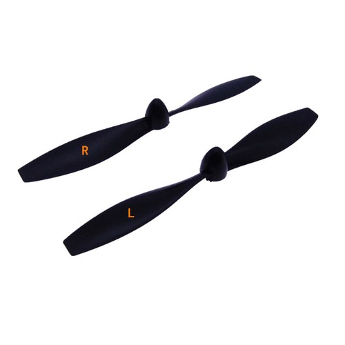 4pcs 108mm 2MM Hole Positive + Negative Propeller Glider Fixed Wing Two Blade  - Picture 1 of 4