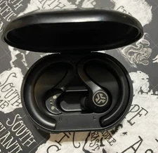 JLab Go Air Sport True Wireless Bluetooth One Earbud with Charging Case - Black