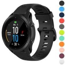 StrapsCo Rubber Strap for Garmin Fenix 5 Fenix 6 Forerunner 935 Instinct Quatix