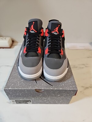 Size 11 - Nike Air Jordan 4 Retro Infared (2022) | DH6927-061 | w/ DEFECT