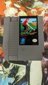 Golf (Nintendo, 1985) Nes Nintendo Entertainment System W/ Manual Tested Works
