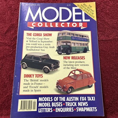 Model Collector Magazine September 1992
