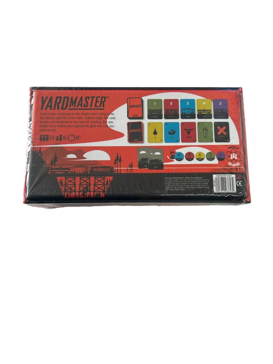 Yardmaster - Crash Games - 2014 - Complete - Railroad Card Game