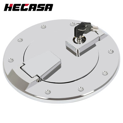 For Hummer H2 2003-09 Locking Fuel Door Gas Tank Cap Cover