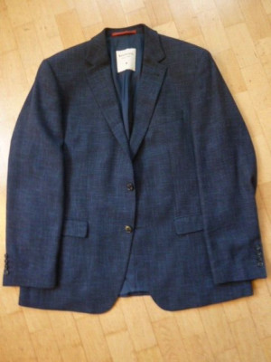 BENVENUTO Ewoolution  Herren Sakko Jacke Gr. 54  bunkelblau 1A Zustand !!!