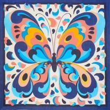 💗NEW💗Kate Spade🦋💗 New York Butterfly Large Square Scarf Shawl