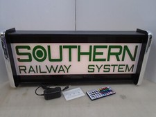 Southern Railway System LED Display lighted sign lightbox Wall hanging Light