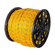 Fiero CUE-13 Kilo of yellow polypropylene rope 13 mm, roll 30 kg