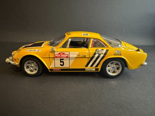Bburago Alpine A110 1600S Tour De Corse 1973 #5 (Cod.3391) 1:18 VERY RARE - Bild 3 von 18